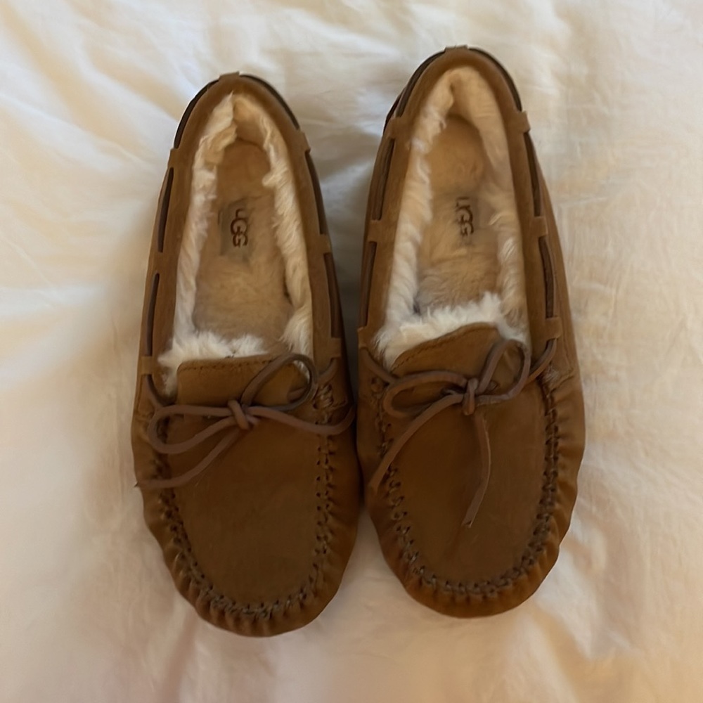 Ugg Kids’ Dakota Slipper Moccasins - Chesnut